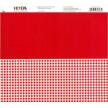 Papír A4 - červený čtverečkový 200 g